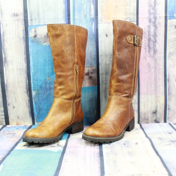 Naturalizer  Boots Brown Leather Size 7M - Picture 2 of 11